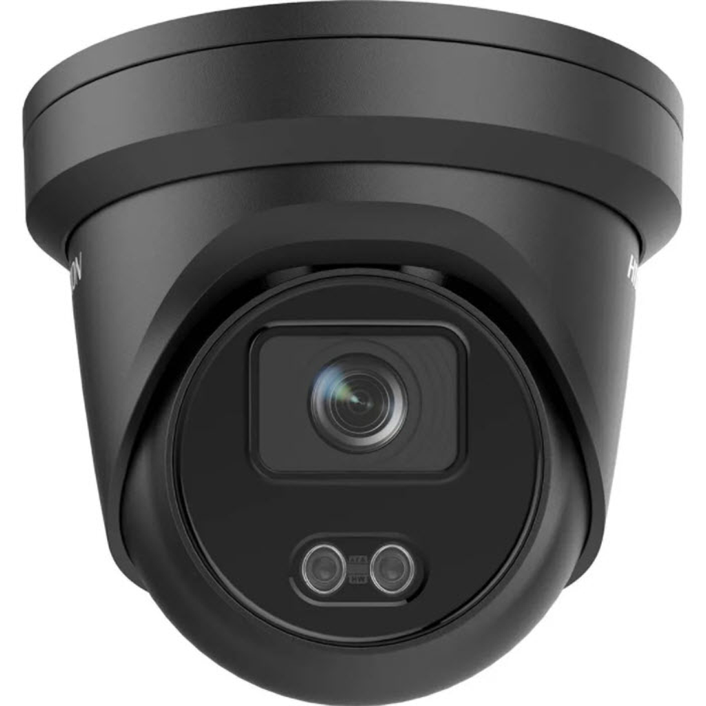 Hikvision DS-2CD2347G2-LU 4MP Gen2 ColorVu Turret Camera with Acusense & Mic 30m White LED 4mm