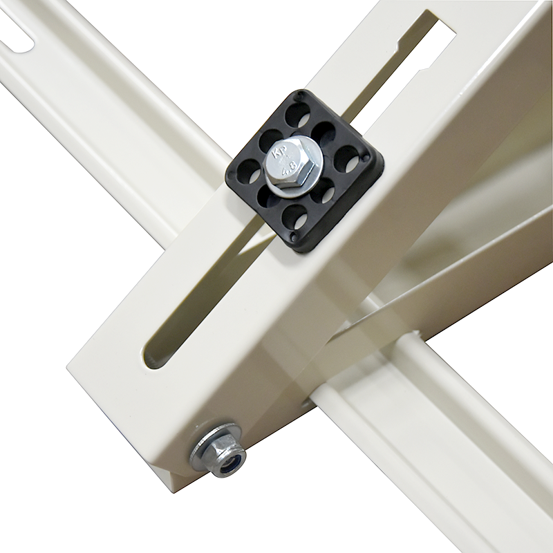 Air Conditioner Sloping Roof Mounting Bracket Powder-Coated - 1 Carton (4 Sets)
