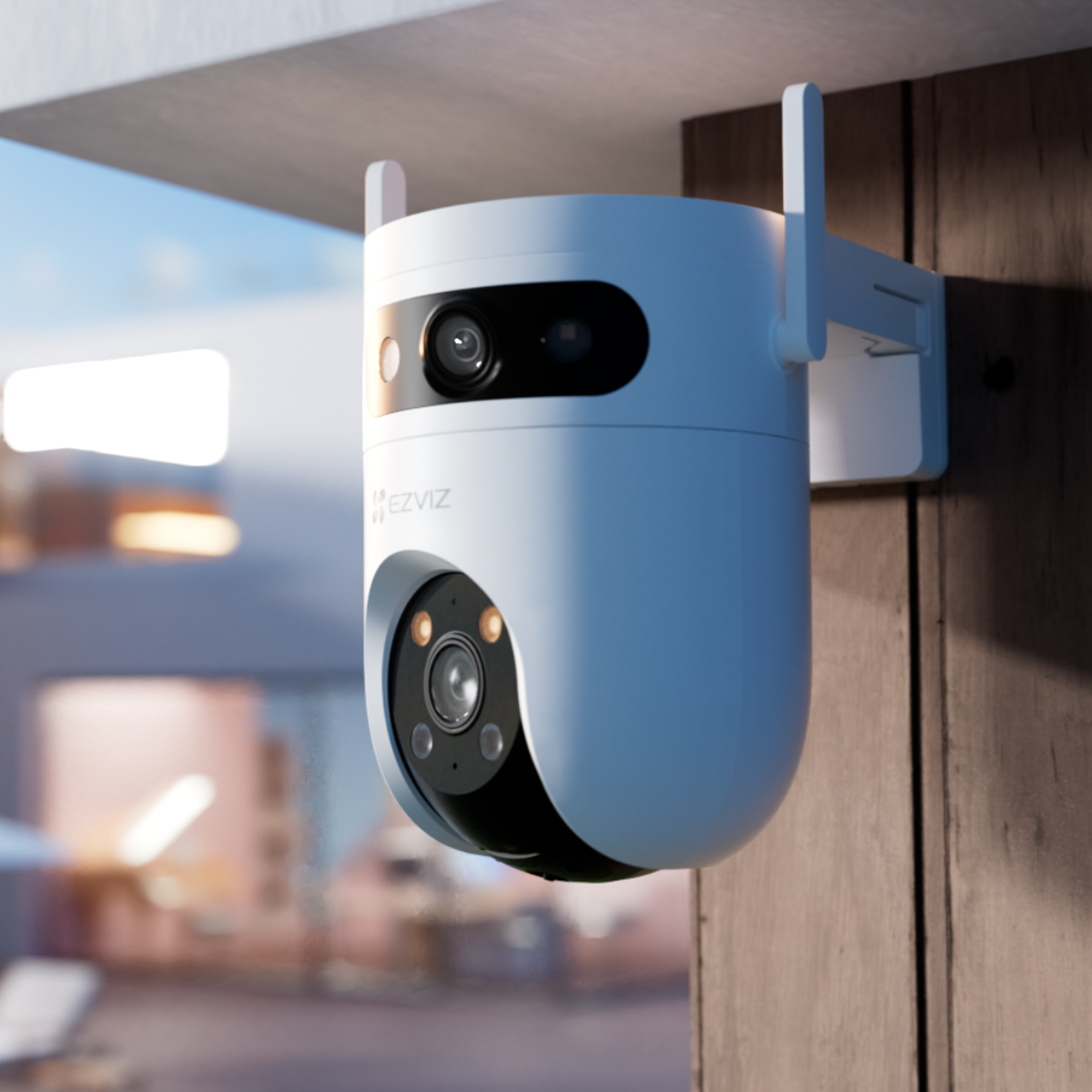CS-H9C | Dual-Lens Pan & Tilt Wi-Fi Camera 5MP 3K & 3K | EZVIZ