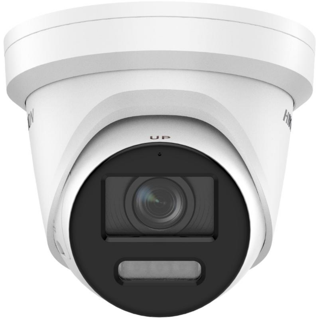 Hikvision DS-2CD2387G2-LSU/SL 8 MP ColorVu Strobe Light and Audible Warning Fixed Turret Network Camera