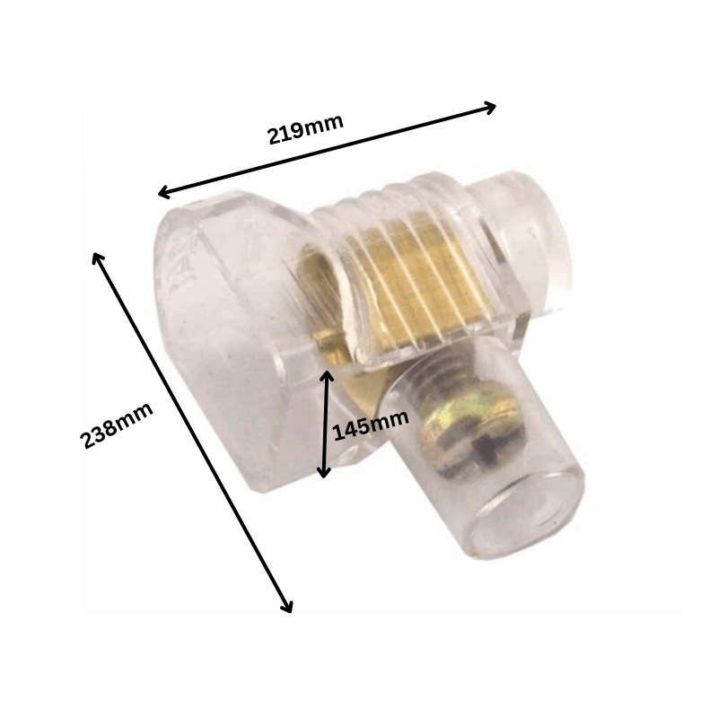 100 x Single Screw Connector up to 6mm Cables