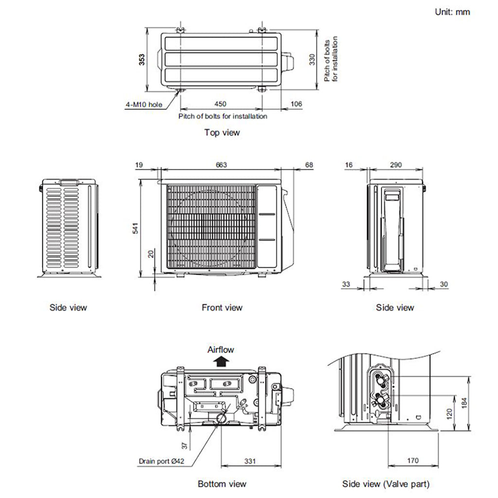 3.4kW | Fujitsu | Comfort Series | Split System