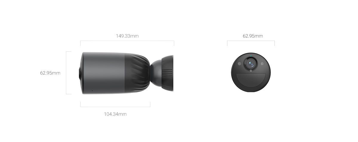 CS-BC1C Pro | 8MP | 4K | Solar Panel Kit | Outdoor Wireless Security Spot Light Camera with Colour Night Vision | EZVIZ