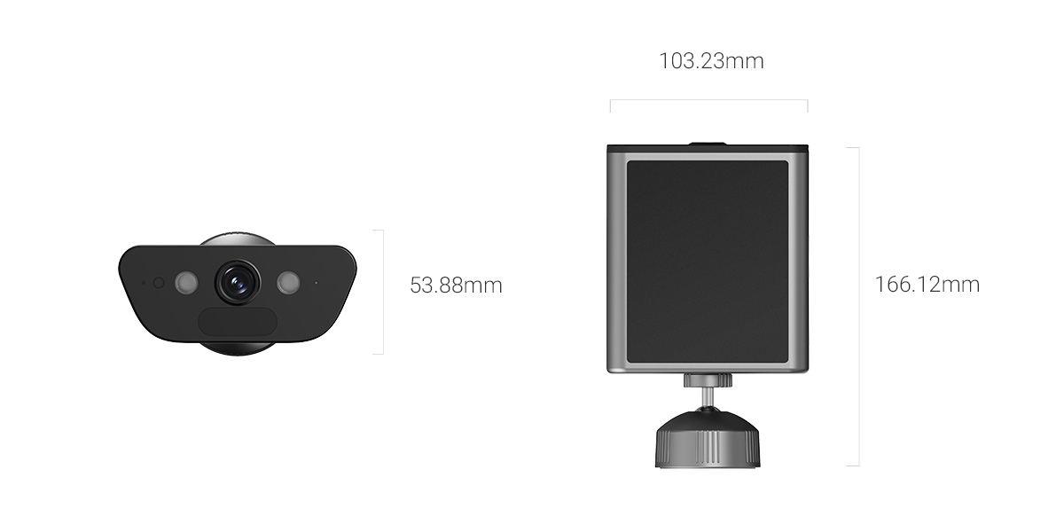 CS-EB5 | 8MP | 4K | Solar Charge | Outdoor Wifi Smart Security Solar Powered Camera | EZVIZ
