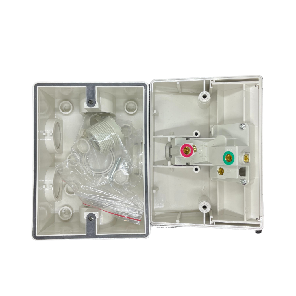 IP53 Single Outdoor Weatherproof Switched PowerPoint GPO Outlet 15A,250V - Star Sparky Direct
