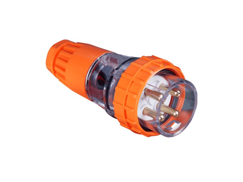 56P450 50A 4P Industrial Series Straight Male Plug - Star Sparky Direct
