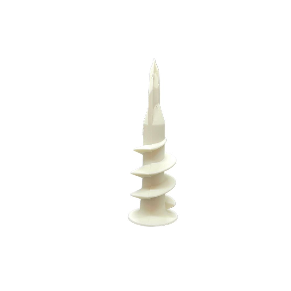 100 x Nylon Anchors Screws Wall Mates for Plaster Board 13x45mm - Star Sparky Direct