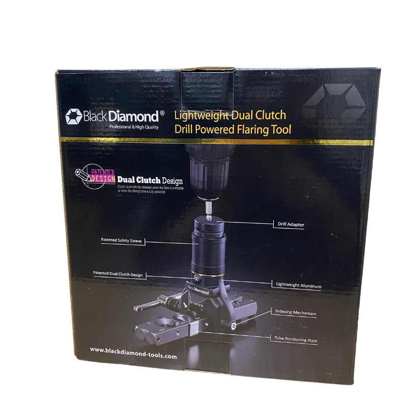 Black Diamond Flaring Tools Lightweight Dual Clutch Drill Powered Flaring Tool 15546