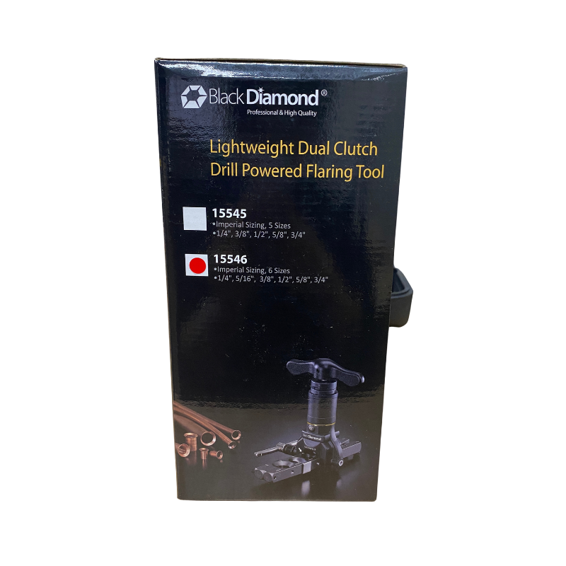Black Diamond Flaring Tools Lightweight Dual Clutch Drill Powered Flaring Tool 15546