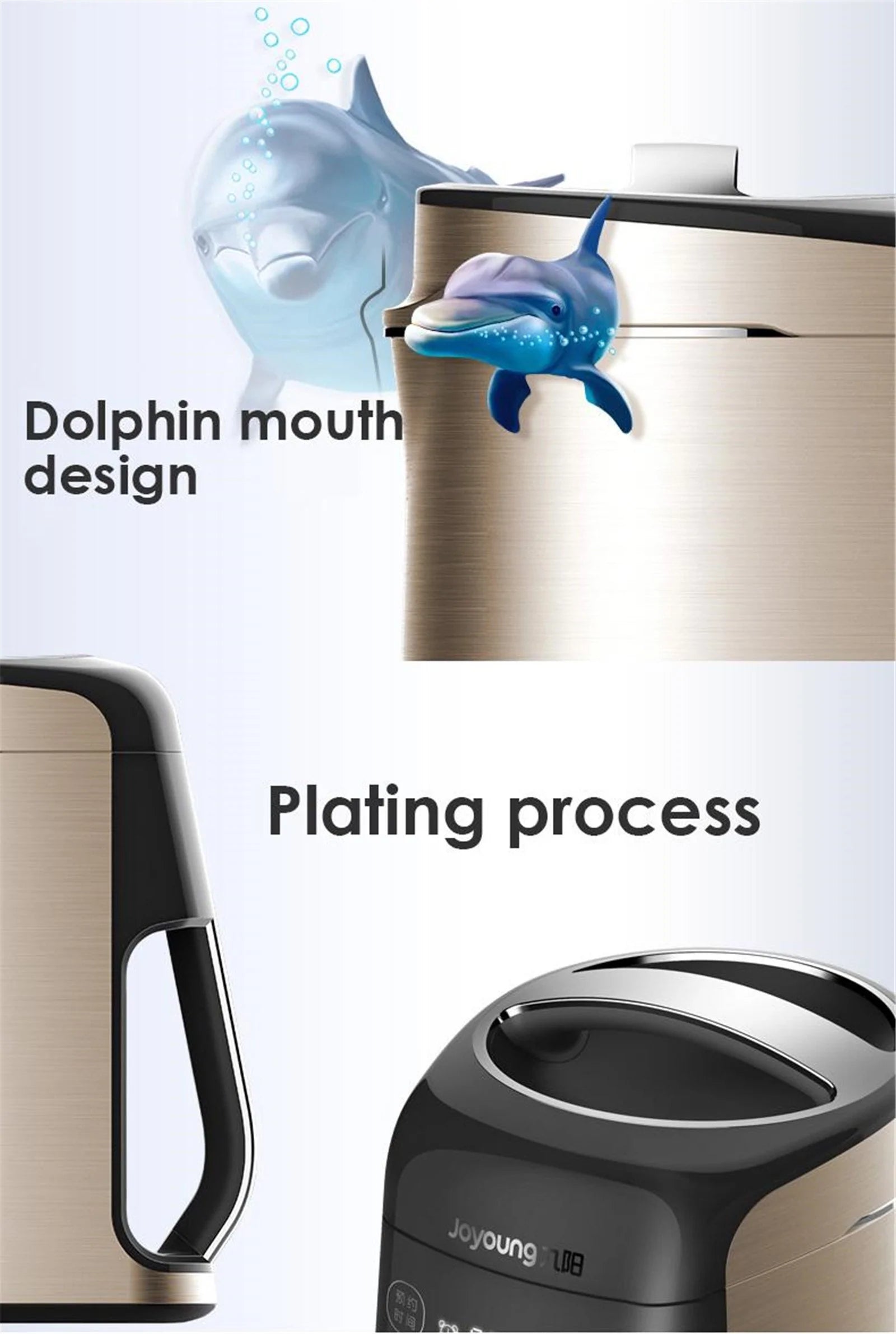 Joyoung Soy Milk Maker Superfine Grinding Automatic Touch Screen