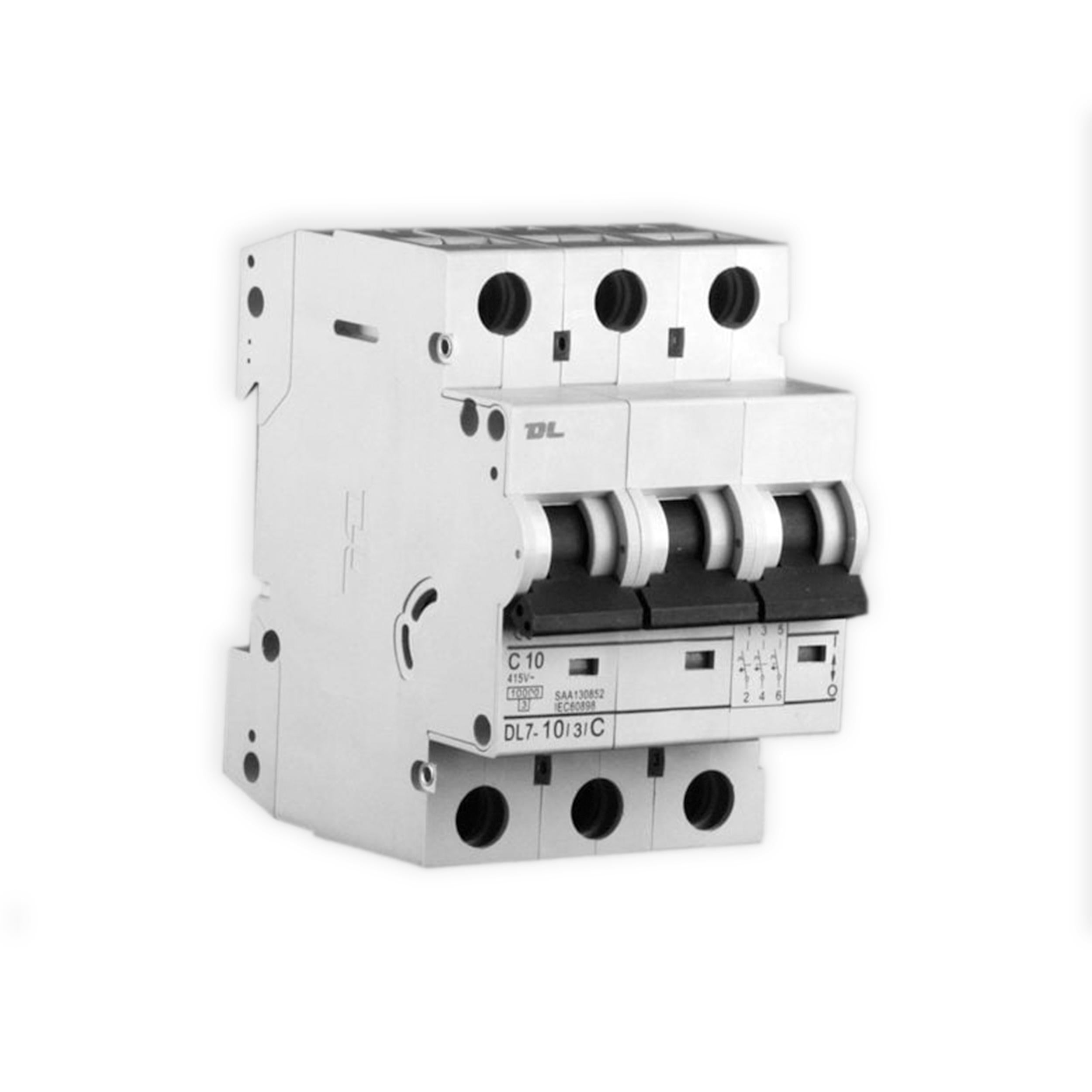 4 x 3 Phase 6kA Mini Circuit Breaker MCB 32A - Star Sparky Direct