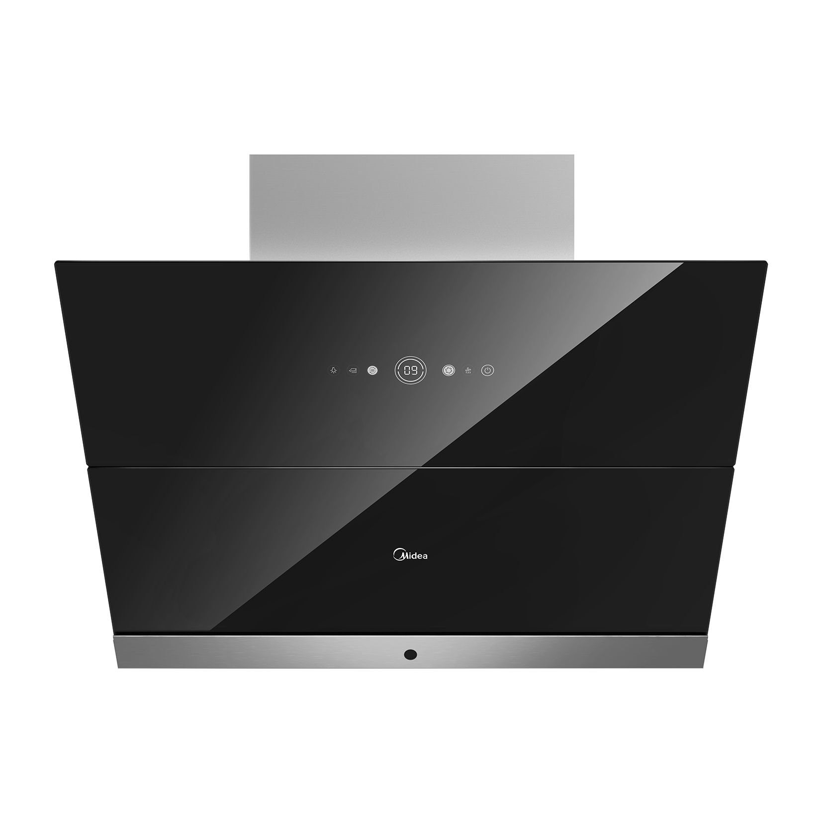 Midea Side Suction Rangehood Self Steam Wash 90cm MHAA90BL - Star Sparky Direct