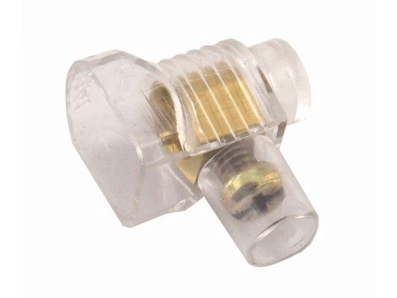 100 x Single Screw Connector up to 6mm Cables - Star Sparky Direct