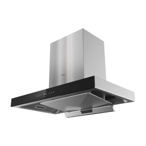 Midea Canopy Rangehood Black 90cm MHAT90S - Star Sparky Direct