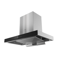 Midea Canopy Rangehood Black 90cm MHAT90S - Star Sparky Direct