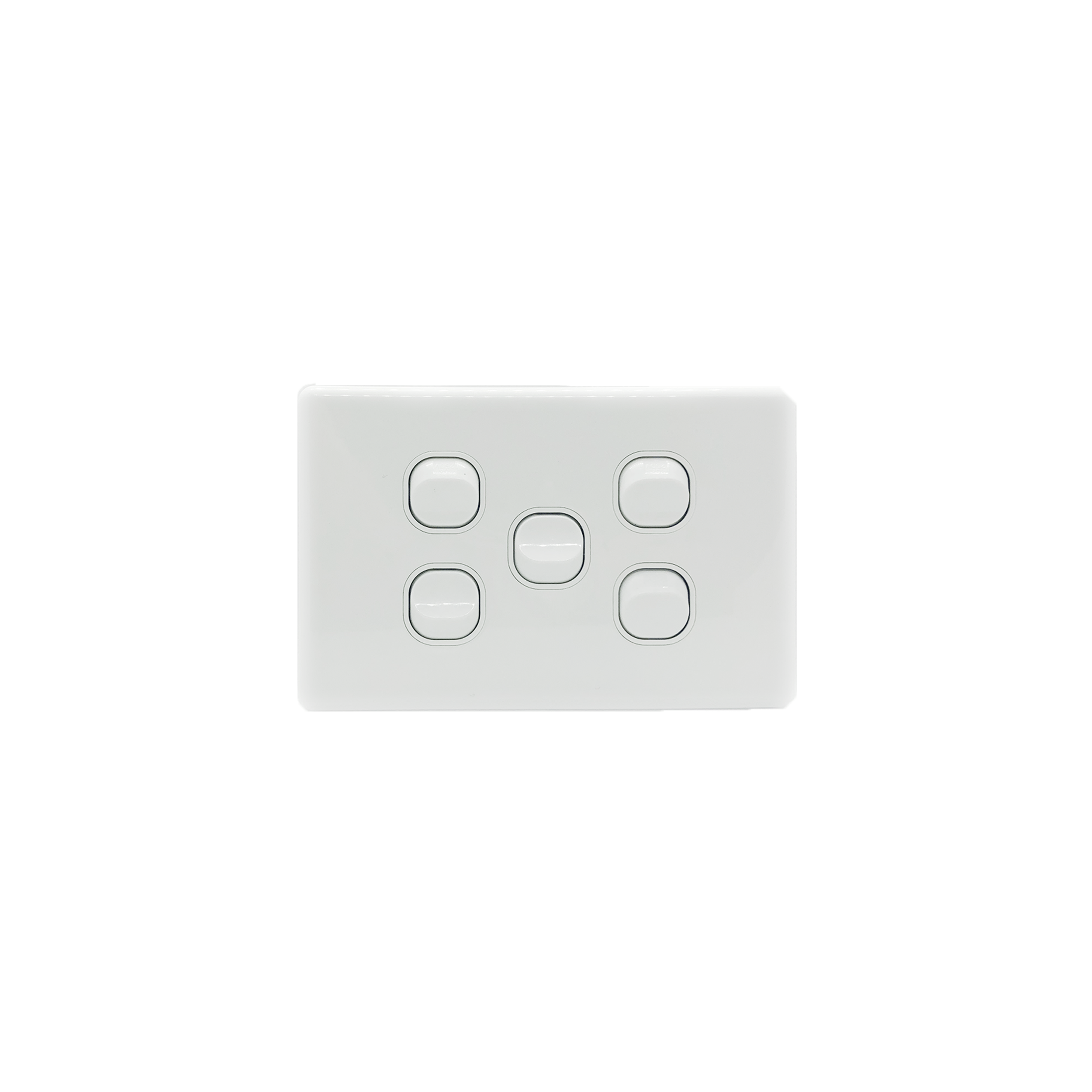 5 Gang Light Switch 10A 250V - KS310 - Star Sparky Direct